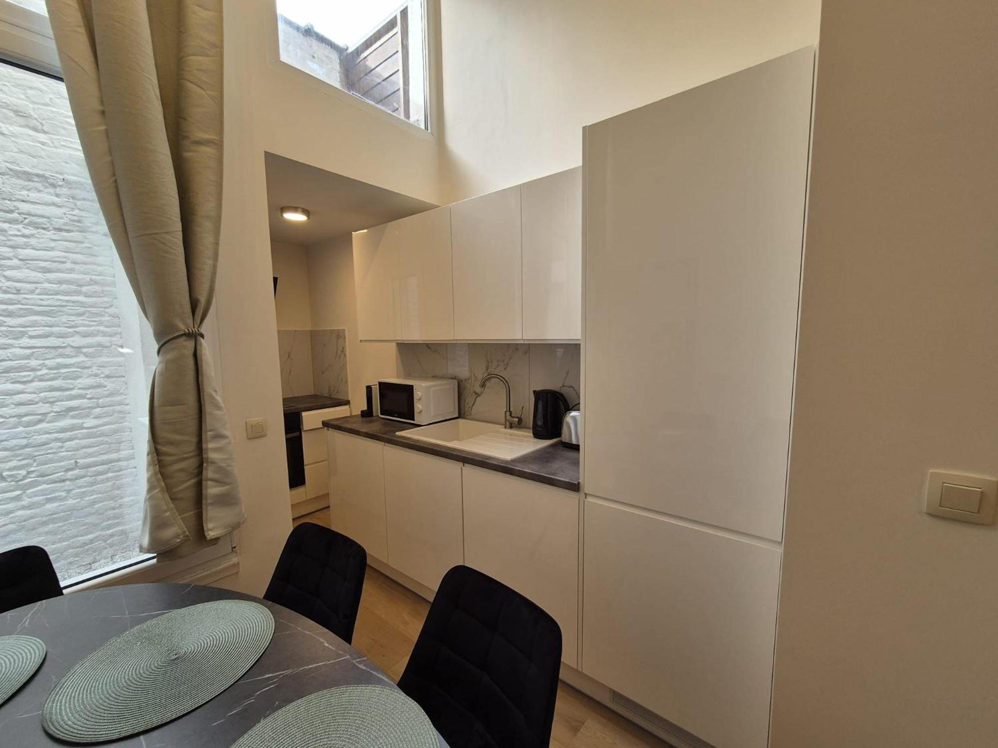 Tasson Snel Apartment Center Of Bryssel Exteriör bild